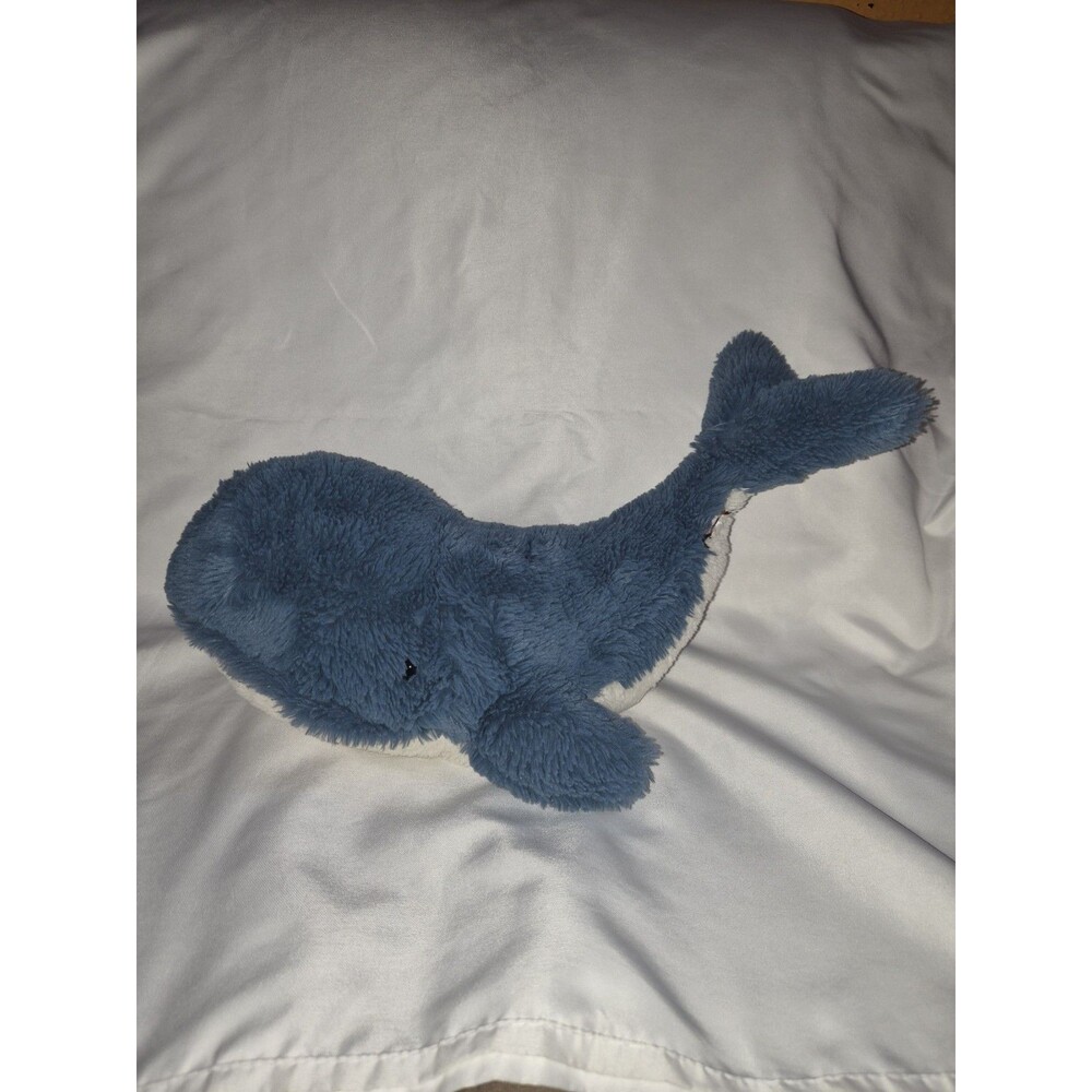 JellyCat  Wally Whale 14” Stuffed Soft Plush Retired Blue